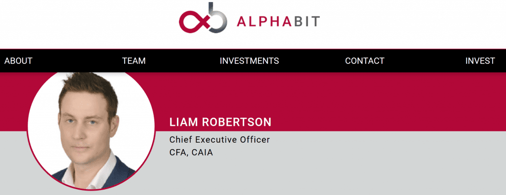 Liam Robertson and Alphabit