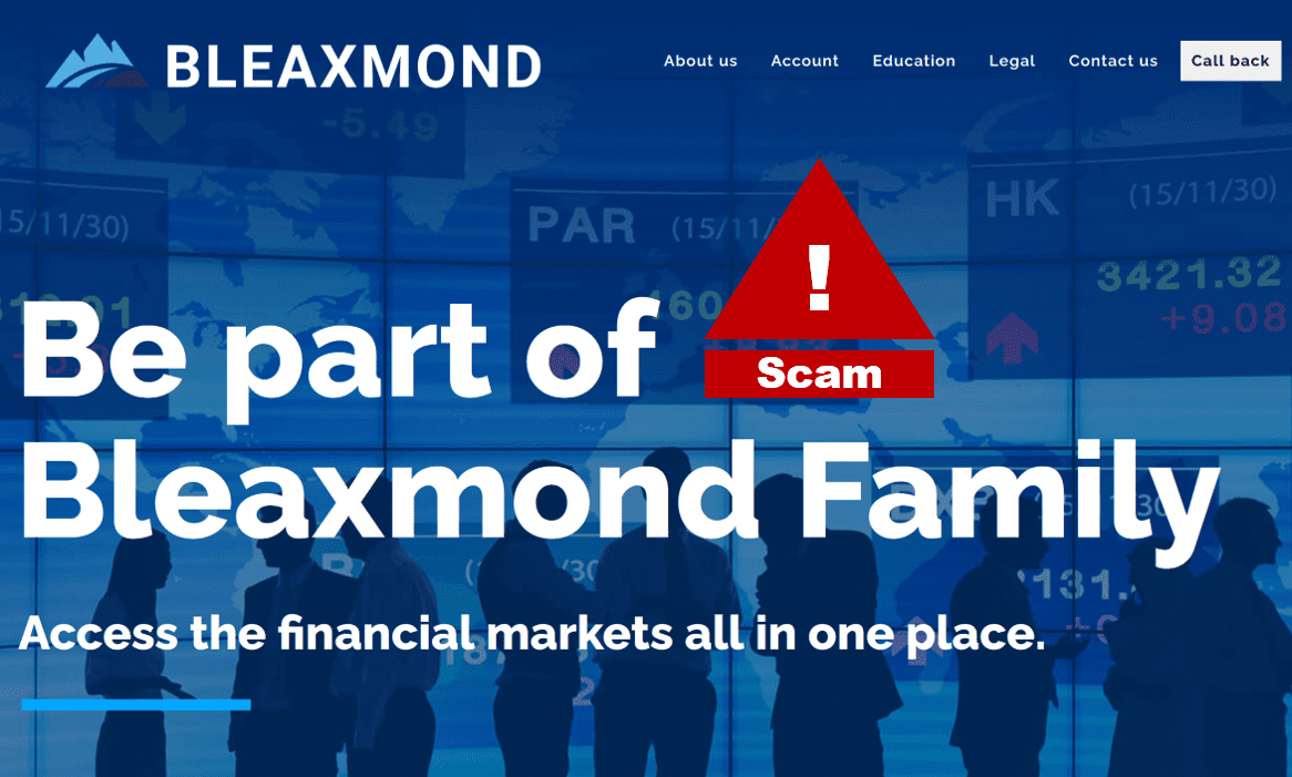 The Bleaxmond scam family