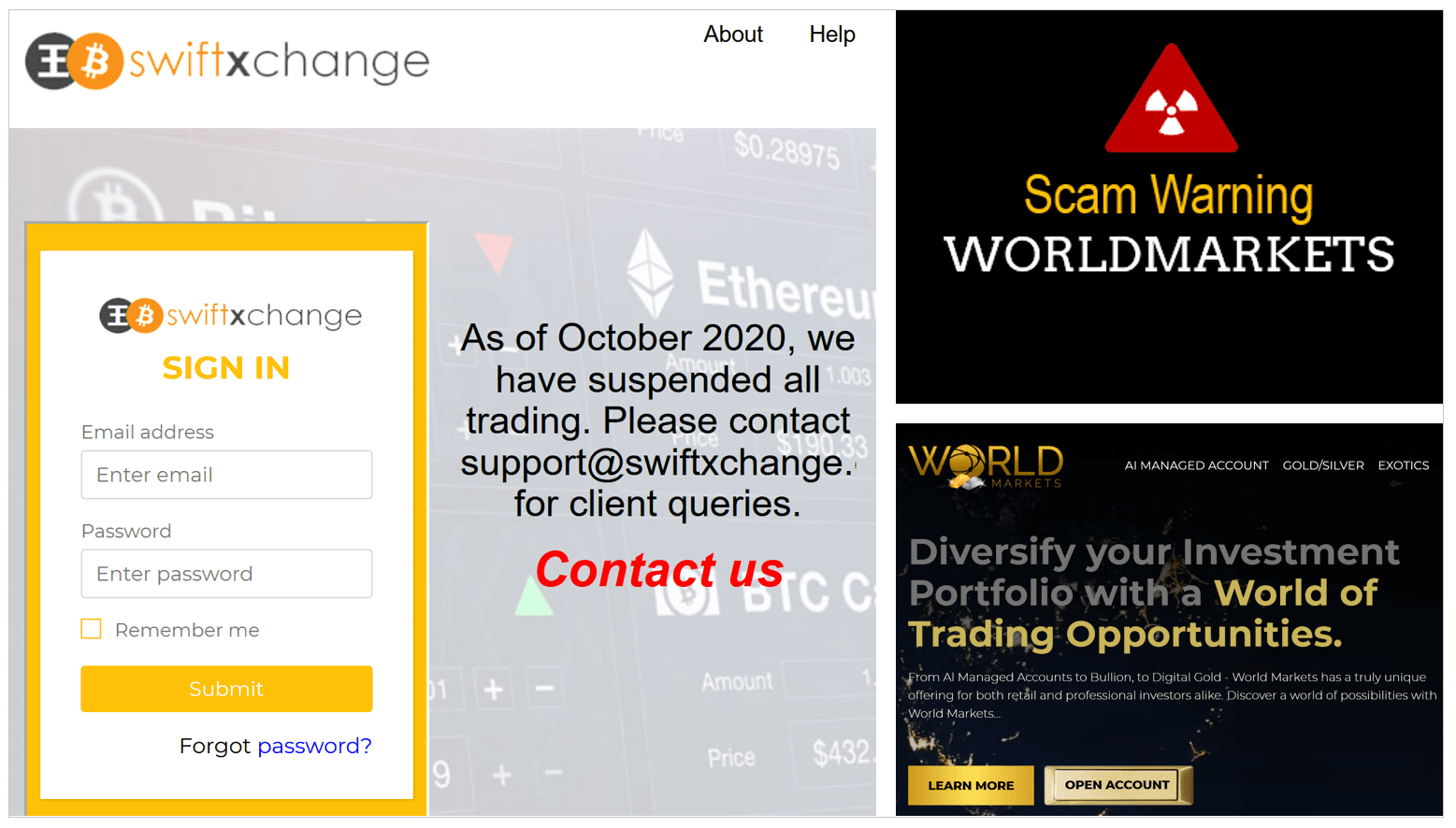 WorldMarkets scam still not paying out