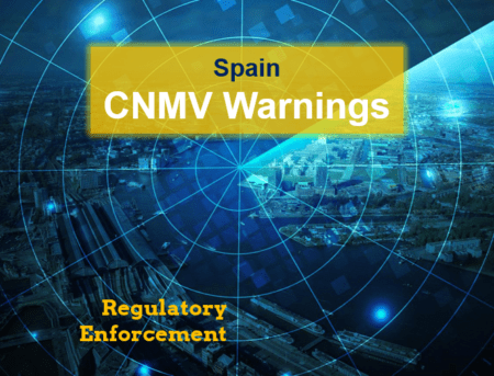 CNMV Warnings