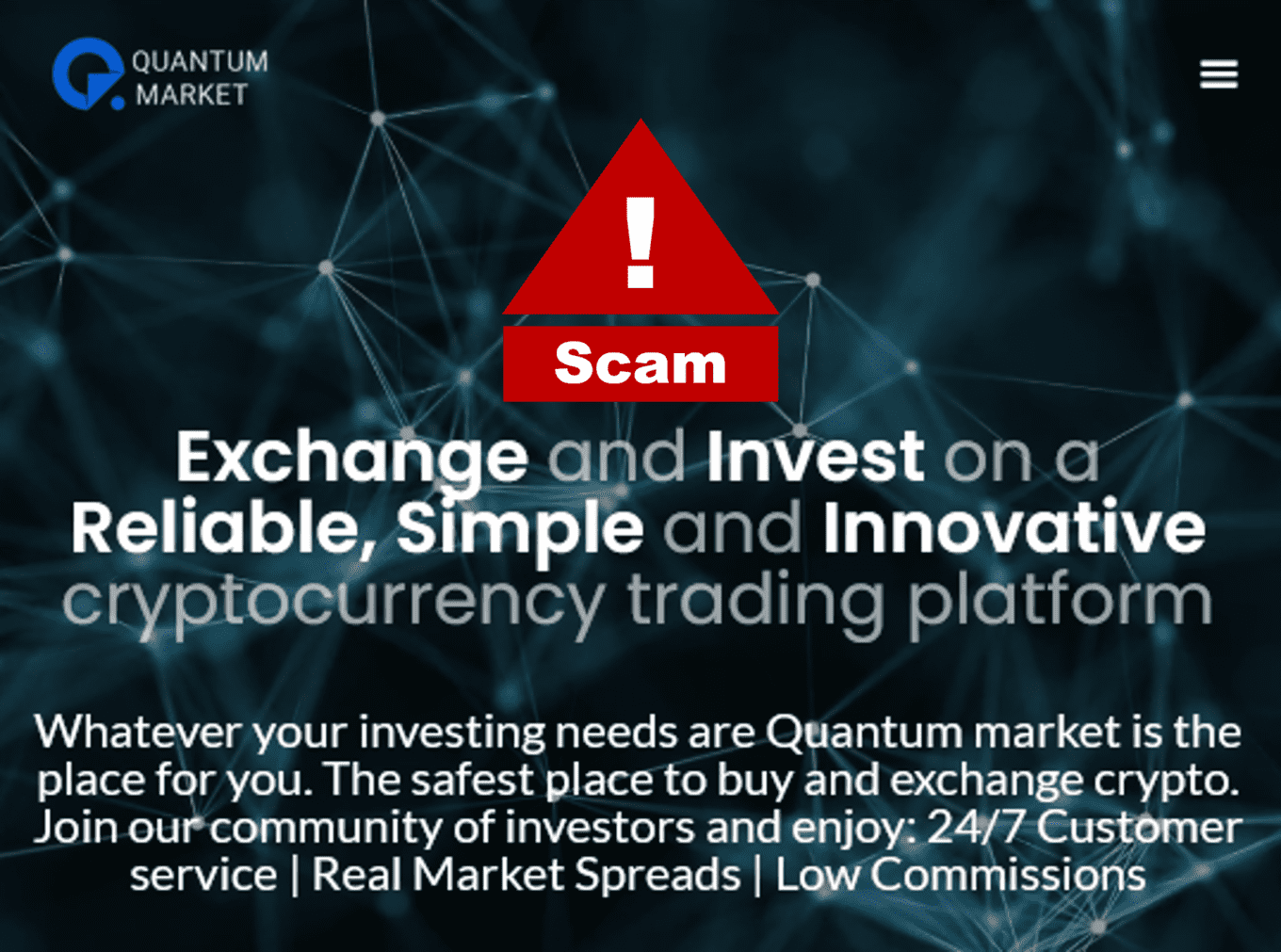 BaFin warns against QuantumMarket crypto broker scam