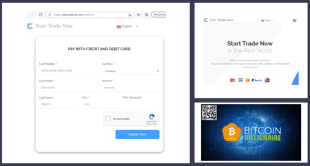 Start Trade Now broker scam promoted by Bitcoin Billionaire