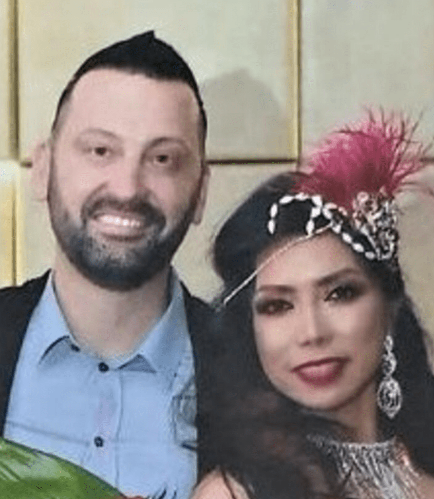 Kristijan Krstic and his wife Xenia Faye Atilano Krstic