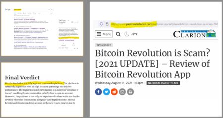 Peninsula Clarion promotes Bitcion Revolution