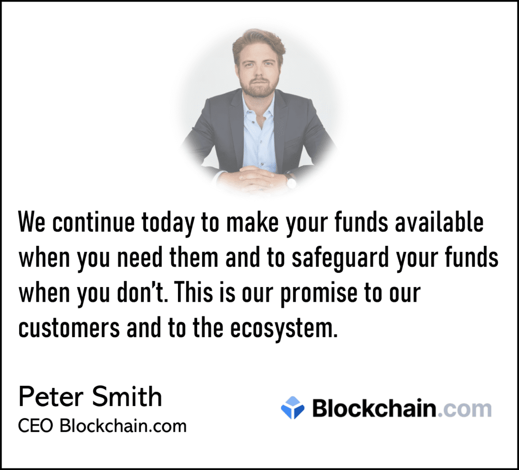 Blockchain.com CEO Peter Smith