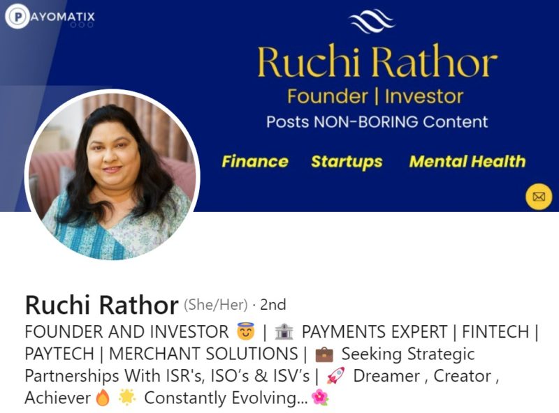 Really? Payomatix Founder Ruchi Rathor Launched The RaiseMoney ...