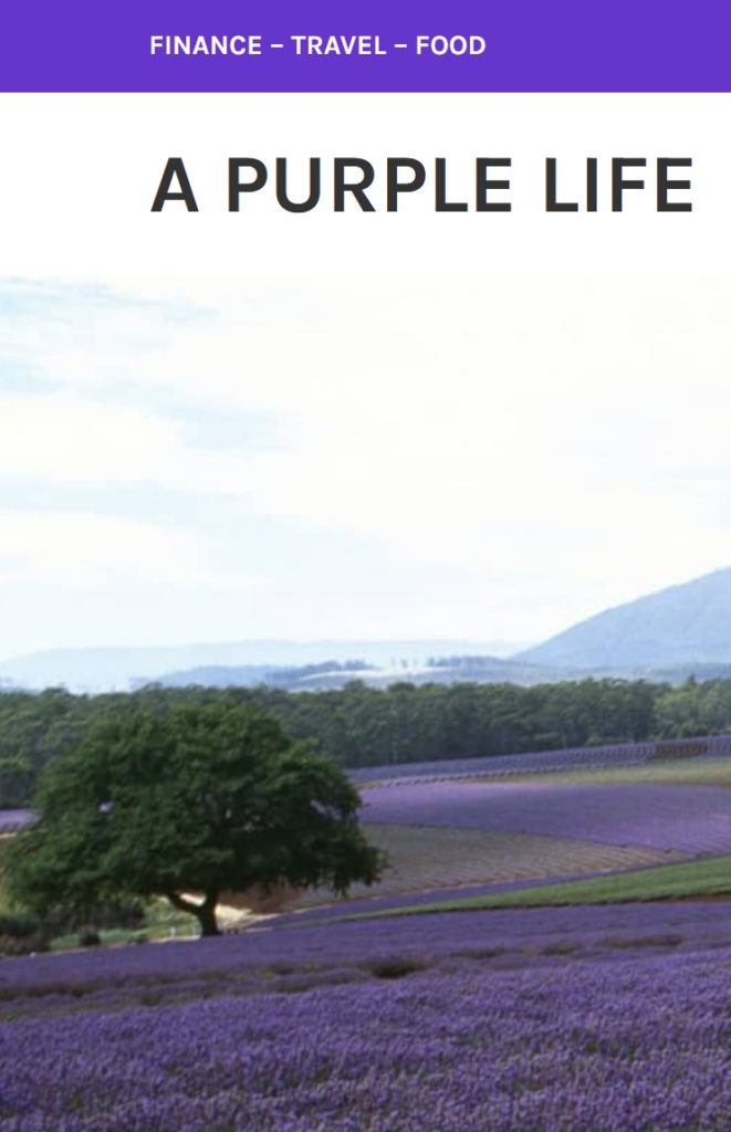 A Purple Life - financial blog