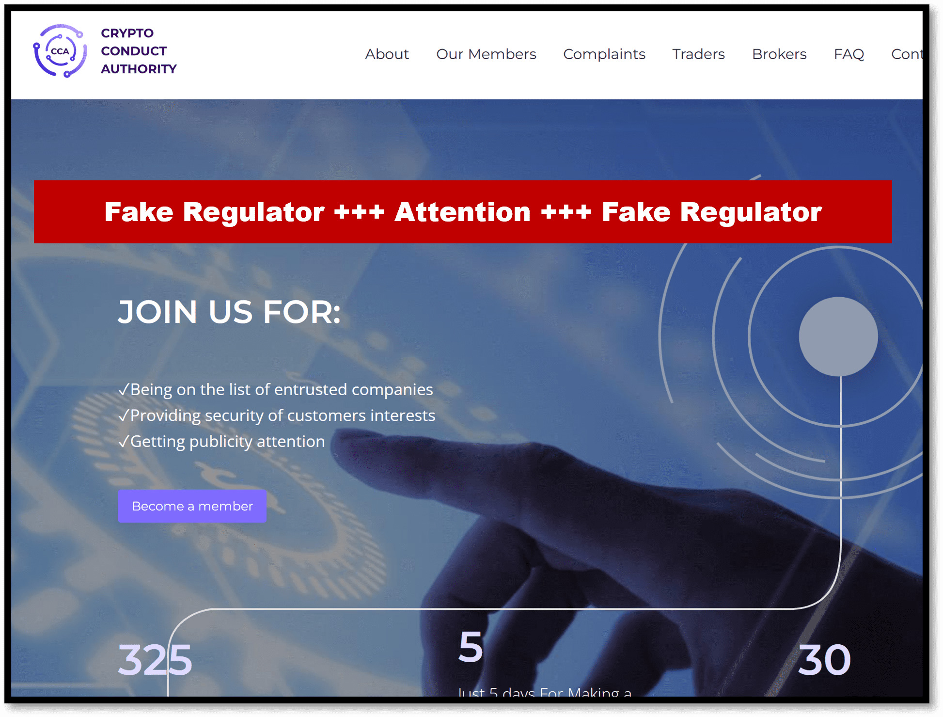 Do Not Fall For The Fake Regulator Crypto Conduct Authority! | FinTelegram  News
