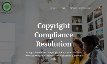 PicRights infringement scheme