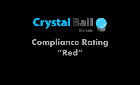 Crystal Ball Markets receives Red Compliance Rating