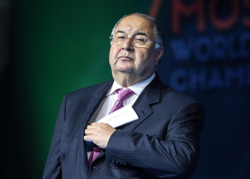 Russian oligarch Alisher Usmanov in Cyprus