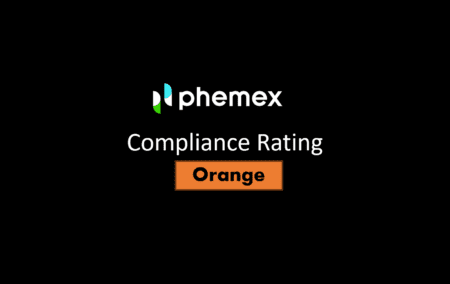 Orange Compliance rating for crypto exchange Phemex