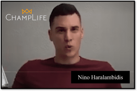 Misogynic scheme ChampLife and its co-founder Nini Haralambidis