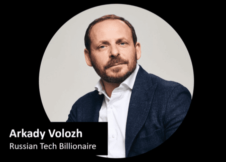 Russian tech billionaire Arkady Volozh