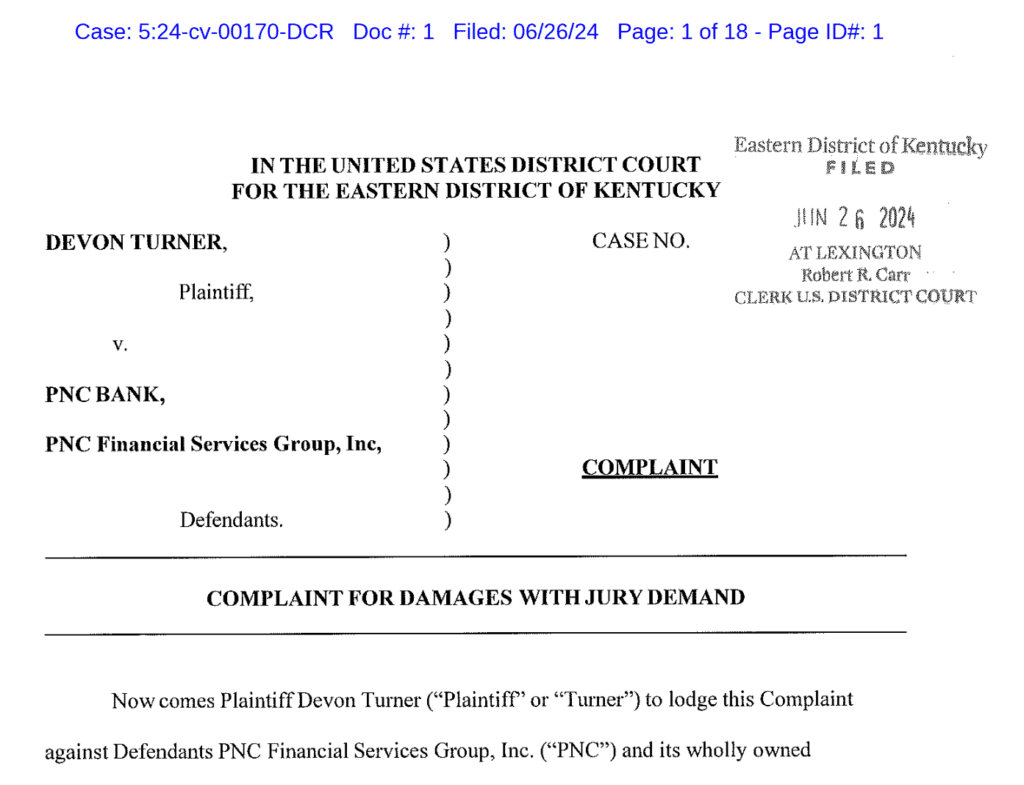 Cybercrime rapper Punchline Dev sues PNC Bank