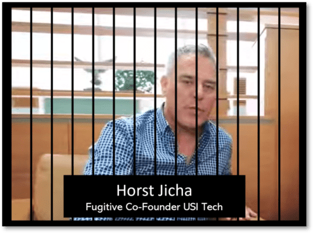 USI Tech co-founder Horst Jicha on the run