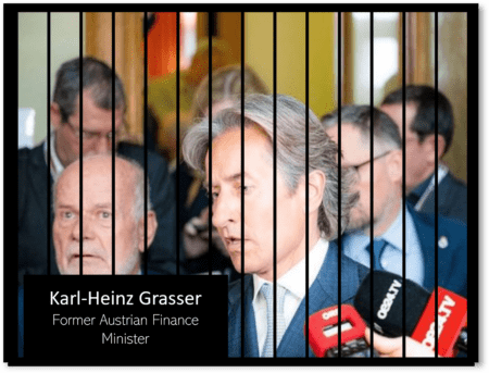 Former Austrian Finance Minister Karl-Heinz Grasser convicted