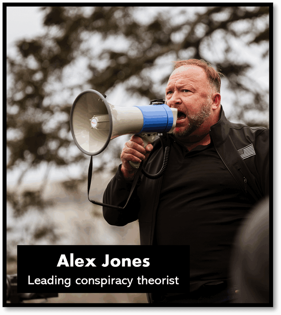 Conspiracy Theorist Alex Jones in the Lead Up to the Capitol Riot