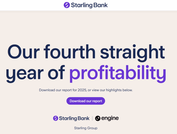 UK fintech Starling announces annual report 2024