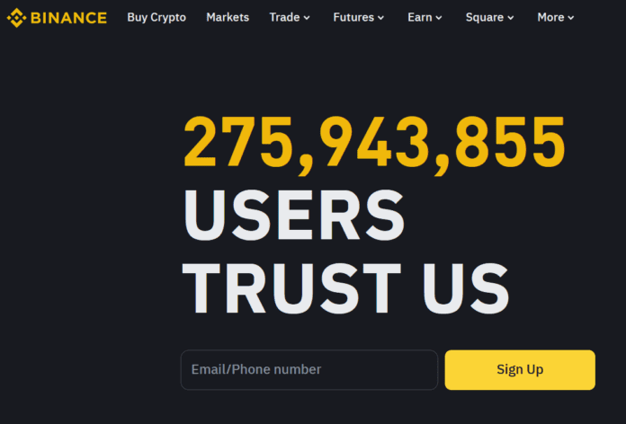 FinTelegram investor update on Binance