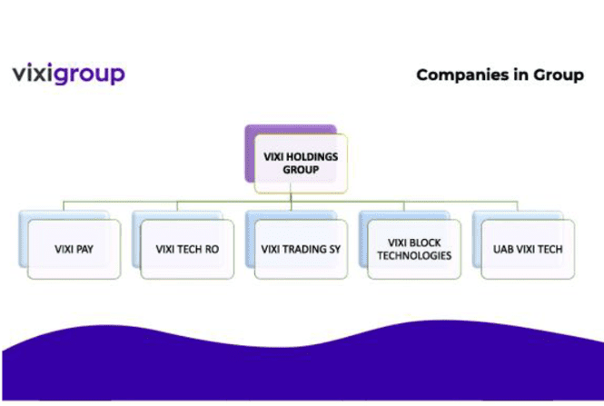Vixi Group and its corporate structure