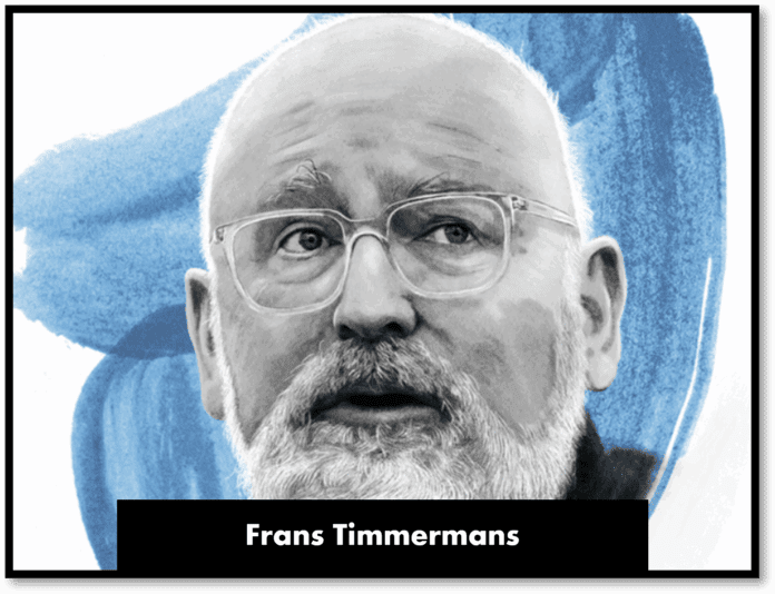 Former EU heavyweight Commissioners Frans Timmermans under scrutiny