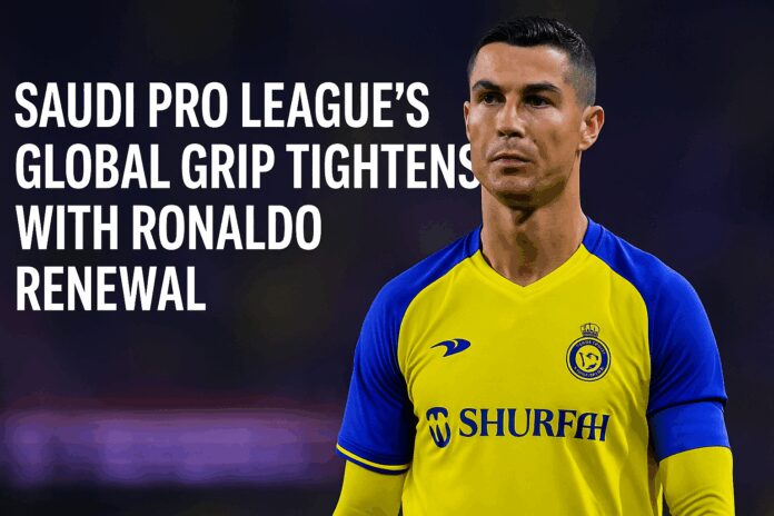 Cristiano Ronaldo attracts fresh money for the Saudi Pro League