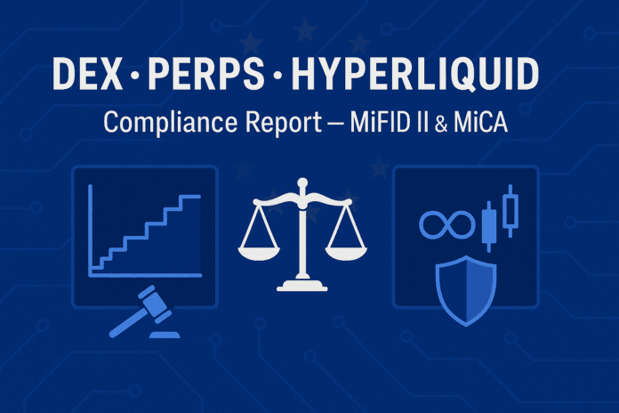 FinTelegram presents a compliance report on DEX, crypto perps and Hyperliquid