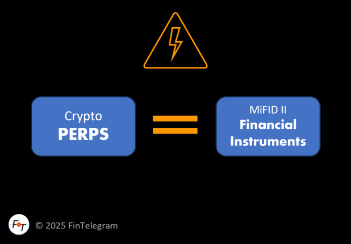 FinTelegram explains why crypto perps are MiFID II financial instruments