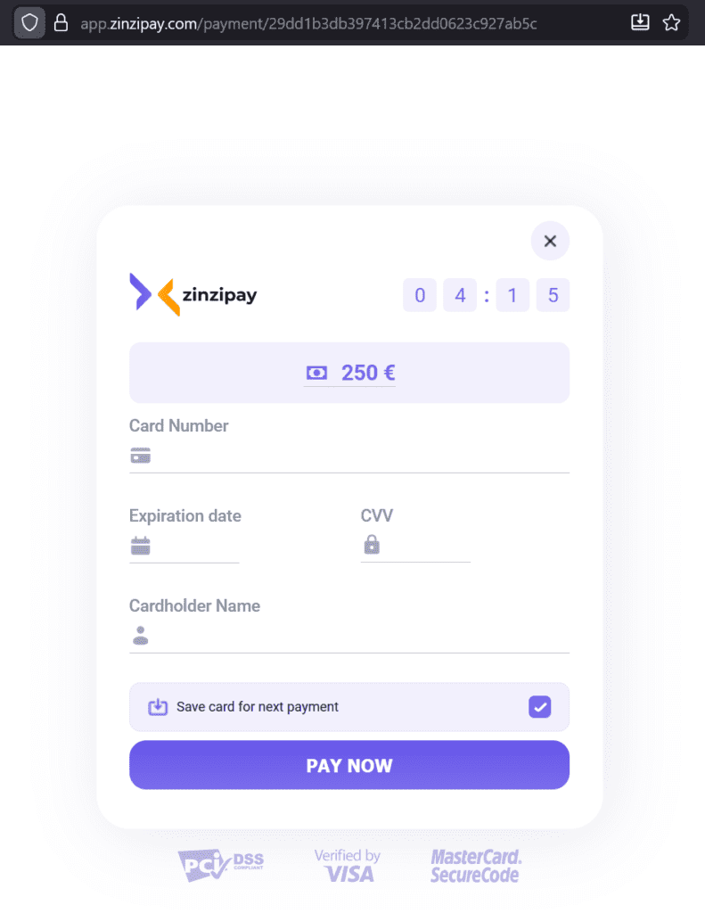 Zinzipay payment gateway facilitates illegal casino Instasino