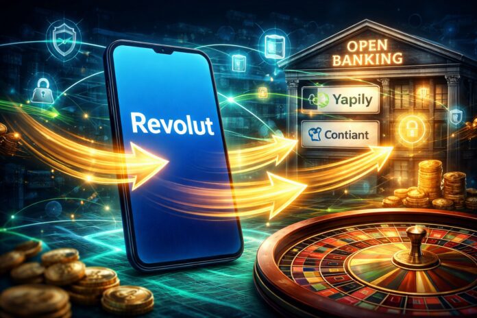 Revolut and its open banking approach to access the offshore casino segment