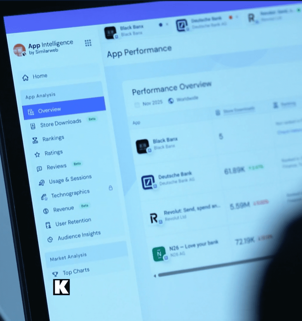 The Black Banx app download statistics