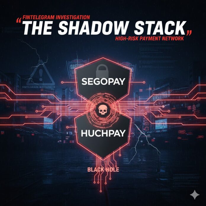 The “Shadow Stack” Exposed: SegoPay and HuchPay Fueling Sanctioned iGaming Groups After €4M KSA Fine