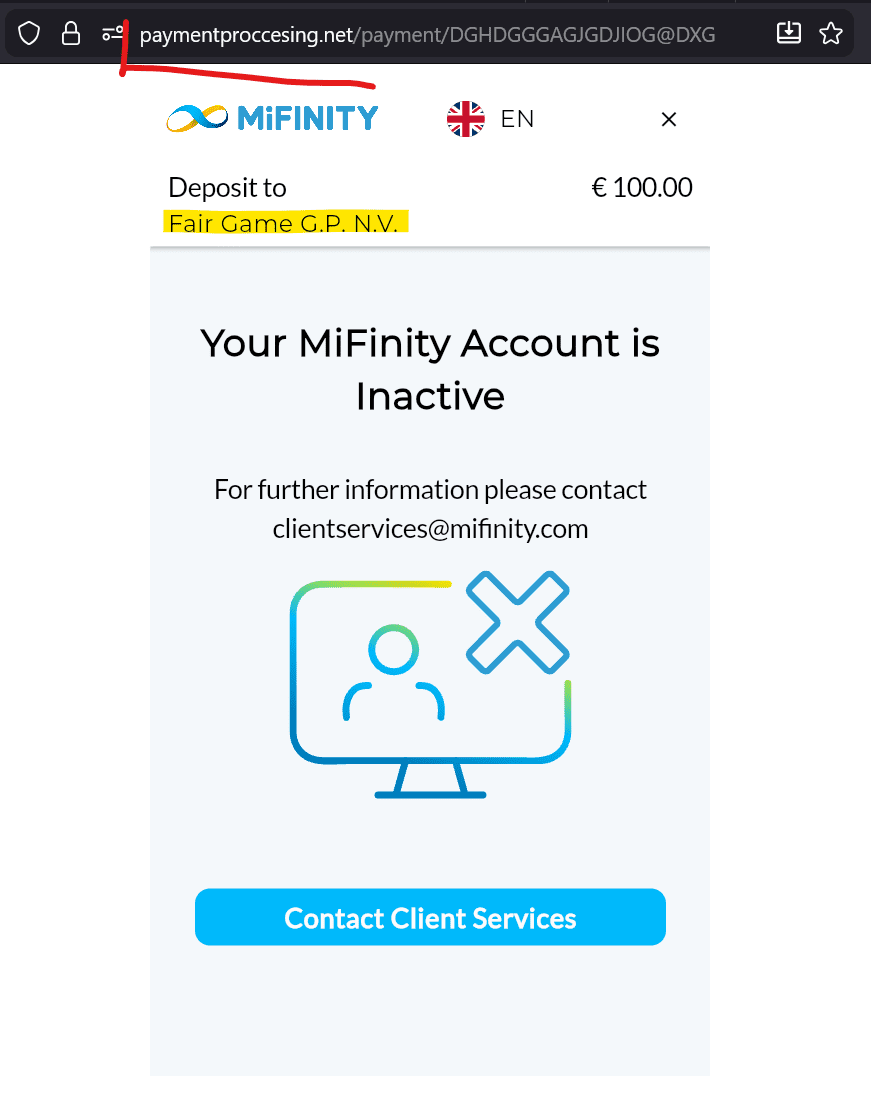 Curacao-based Fair Game G.P. acts a payment agent for Monexbet et al