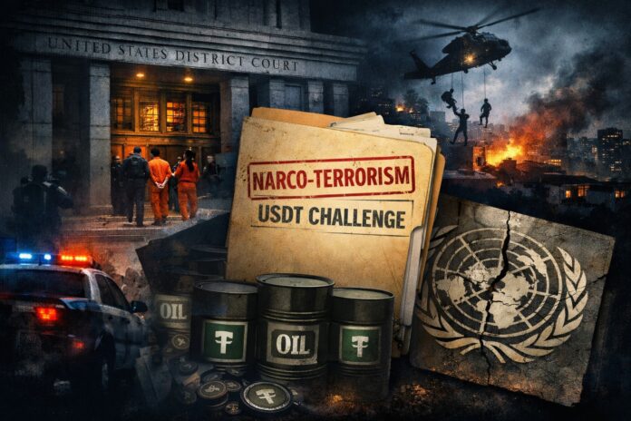 FinTelegram report on the US fight against narco terrorism and petro-dollar challenge