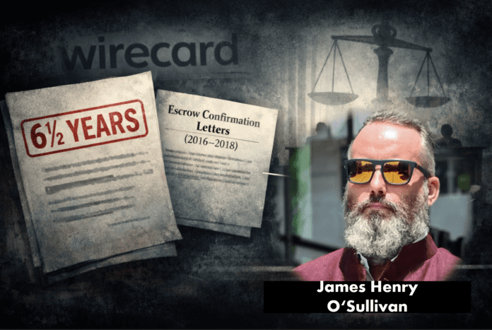 FinTelegram report on the sentencing of Wirecard partner James Henry O'Sullivan