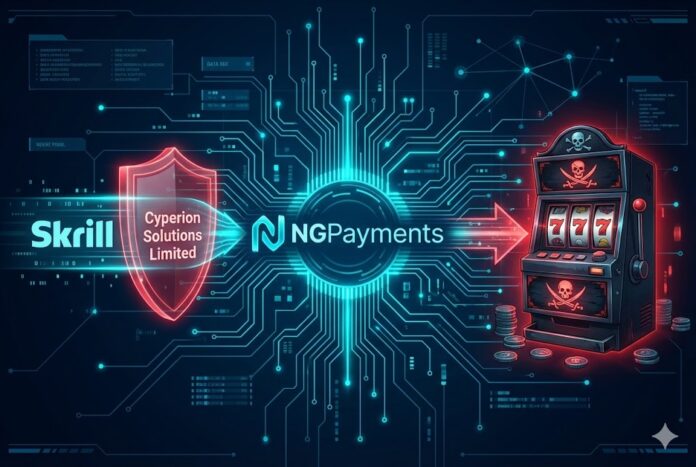 Cyprus payment agent Cyperion Solutions and Skrill facilitate illegal offshore casinos