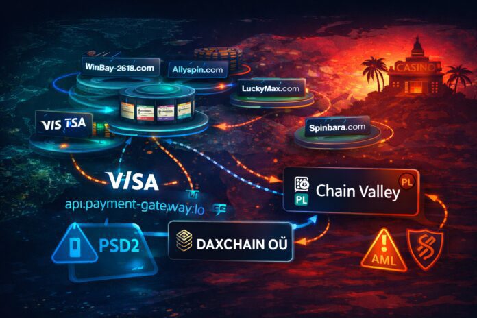 DAXCHAIN and TINK facilitate the offshore casino WinBay