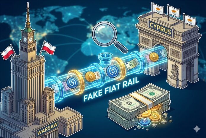 Fake Fiat payment rails in the offshore casino industry based on a Polish-Cyprus architecture