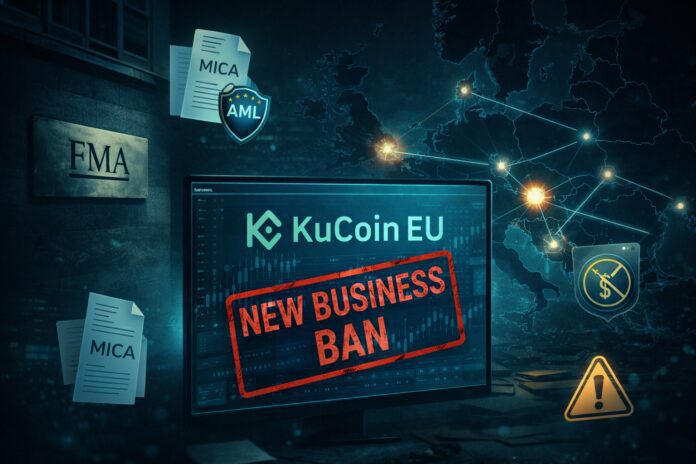 FMA Slams Brakes on KuCoin EU: Austria’s MiCA Trophy Exchange Hit with AML & Sanctions Freeze