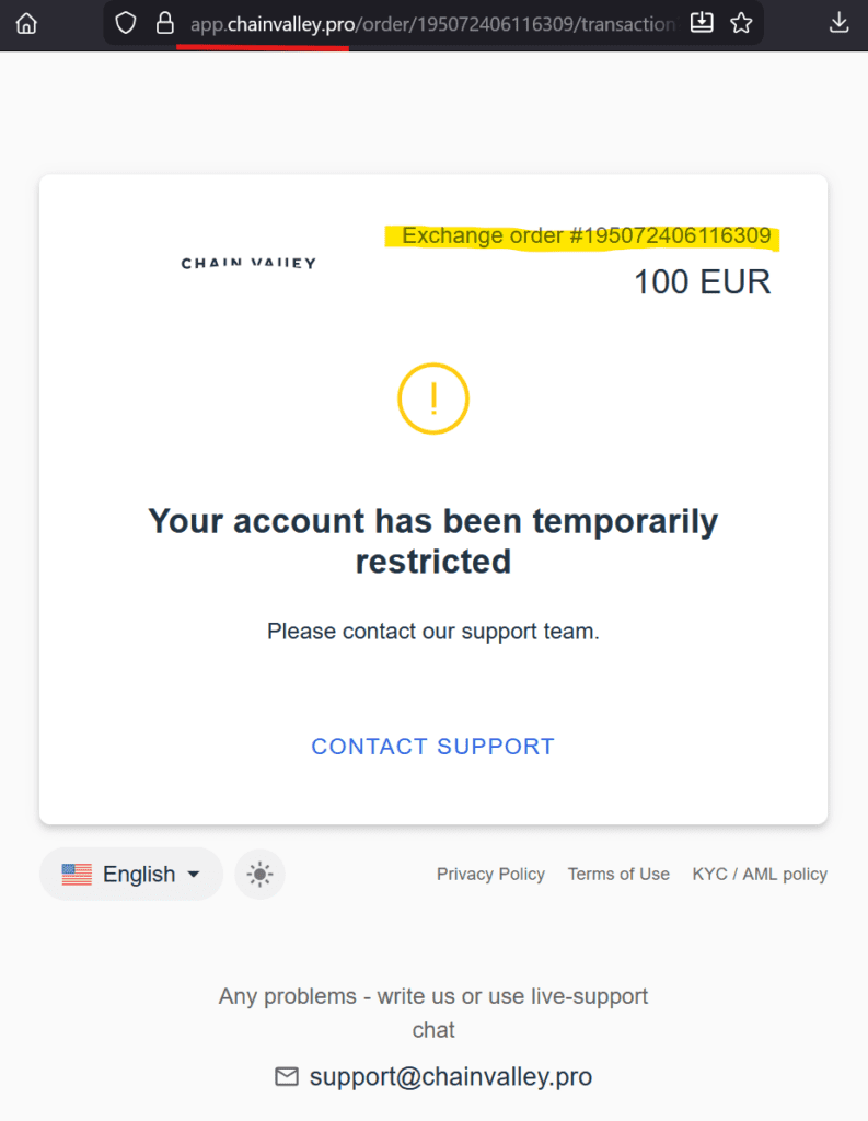 ChainValley facilitates offshore casino SpinFin with its onramping services