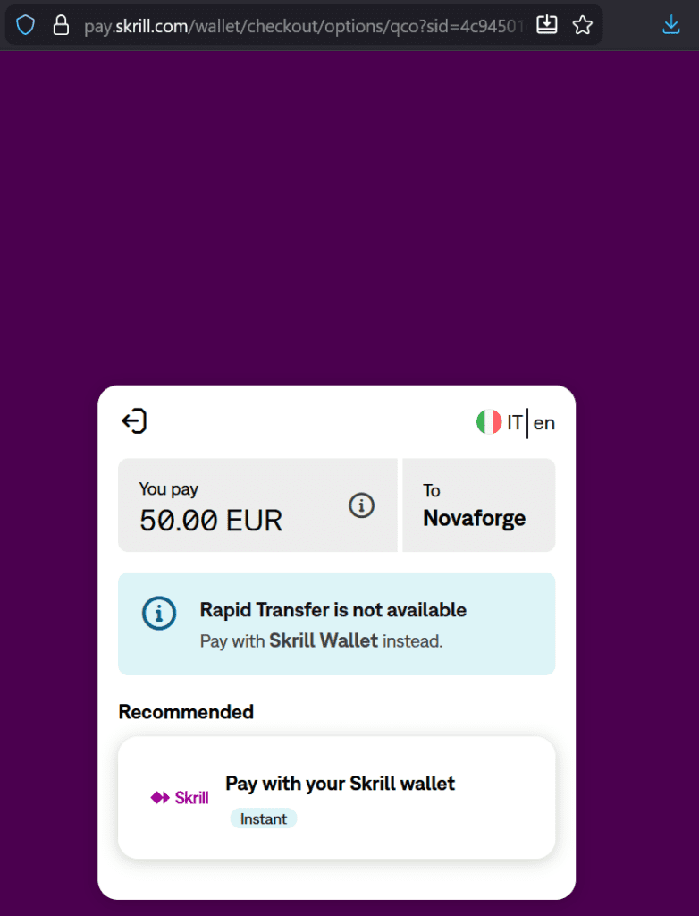 Novaforge casino BetAlice and its payment rails