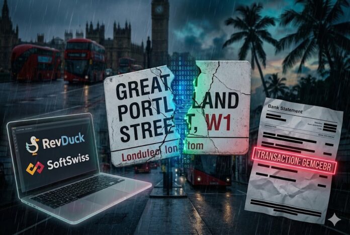 RevDuck’s “Jewels Scam”: How Lyntec on Great Portland Street Powers an Affilka-Backed Illegal Casino Network