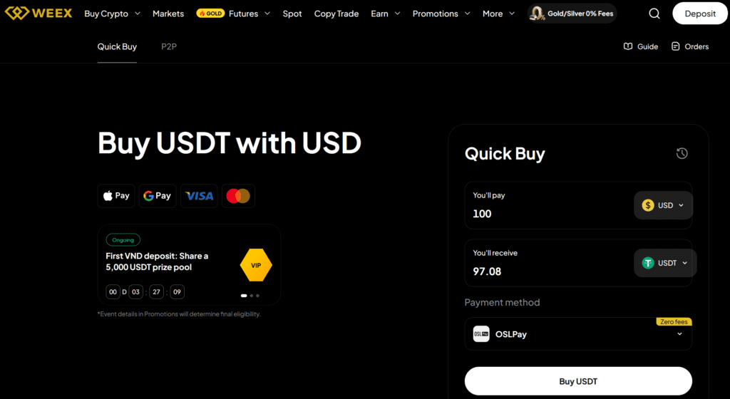 The Italian On-Ramper OSL Pay facilitates unauthorized crypto exchanges MEXC and WEEX