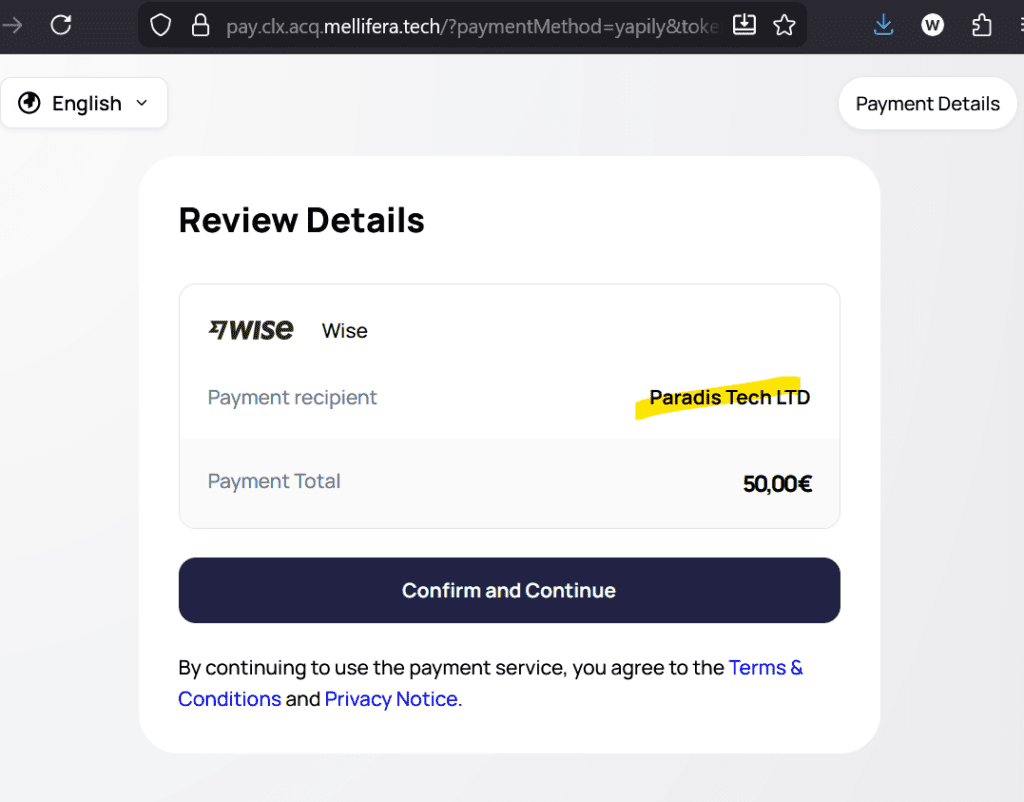 Mellifera facilitates Wise payments and open banking rails to illegal casino BetAlice
