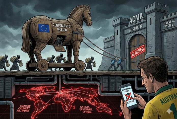 Regulated Irish bookmaker Zenturia facilitates illegal offshore casinos of the Novaforge group