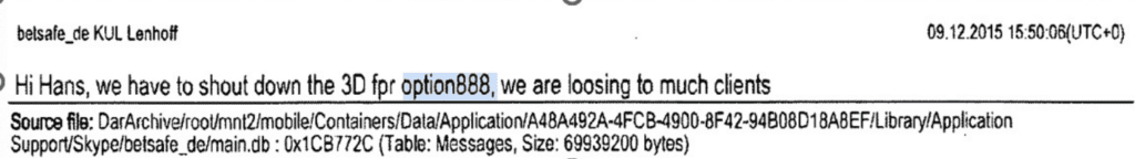 Payvision supports scam fraud Option888
