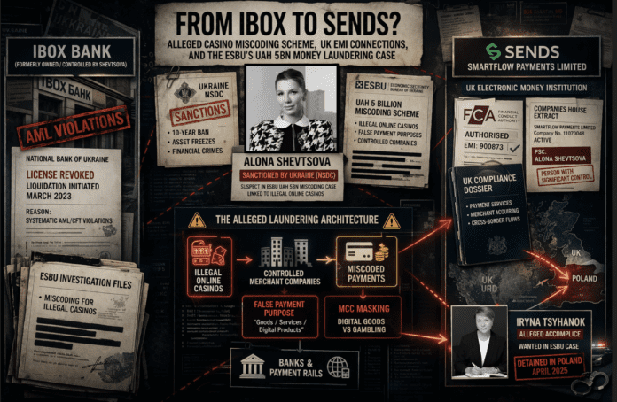 Alena Shevtsova is the CEO of FCA regulated EMI Sends