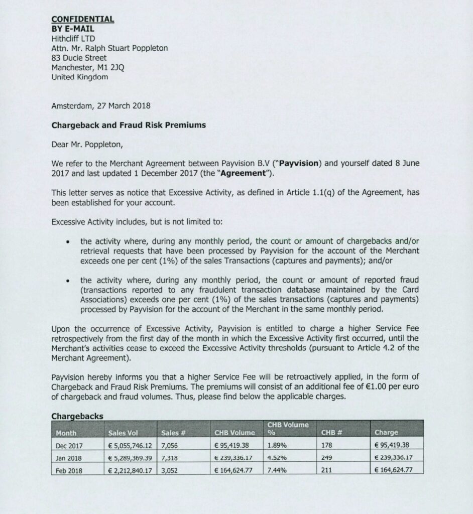 Payvision charged for fraud