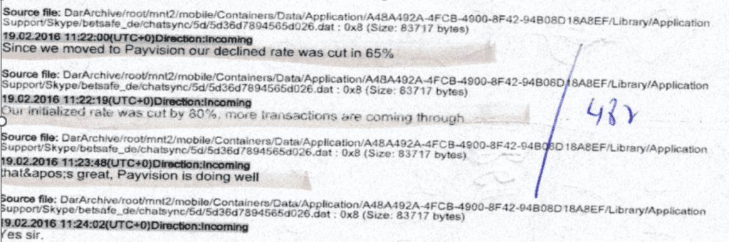 Payvision with fraudulent MCC transactions